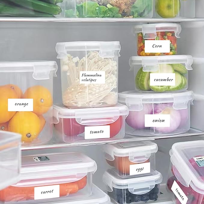 Yeachlaing Multi-Use Removable Labels, 1"x 3", 300 PCS Blank Labels Total,Water/Oil/Tear Resistant/Ink Won't Smudge No Residue