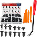 Nilight 240PCS Bumper Retainer Clips, Car Plastic Rivets Fasteners Remover Push Retainer Kit -Door Trim Panel Clips for Toyota GM Ford Honda Acura Chrysler,2 Years Warranty