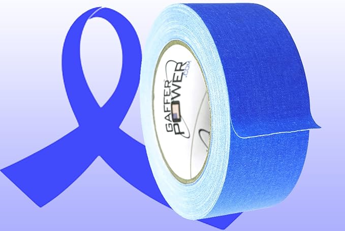 Gaffer Power Gaffers Tape 2 Inch | Electric Blue | USA Made Quality | Leaves No Residue