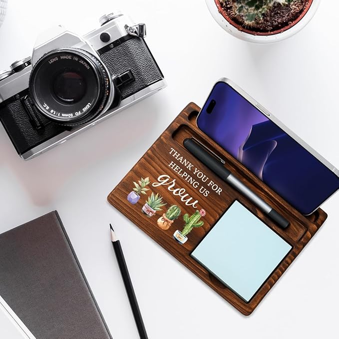 Bosses Day Gifts for Women Men Manager Sticky Note Holder Funny Office Decor for Women National Boss Day Decorations Gifts for Men Leader Supervisor Leader HR Office Desk A04