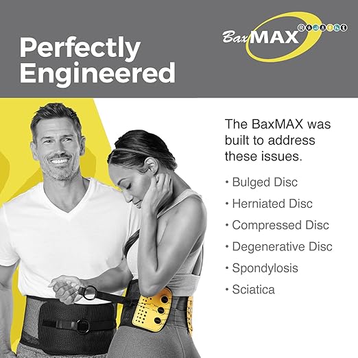 Adjustable Back Brace with 5-to-1 Compression Pulley System for Lumbar Support & Back Pain - Immediate Relief from Sciatica, Scoliosis, Bulging/Herniated Disc - Lightweight/Breathable, 2X-Large