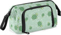 Cute Turtle Green Pencil Case Pouch Big Capacity Pencil Bag Box Organizer Pen Case with Handle Pencil Cases for Girls Boys Women School College Office