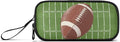 Football Pencil Case Box for kids Teens Boys Girls Large Pencil Pouch with Zipper Compartments Big Capacity Stationery Pen Bag Organizer for Kids Teens Adults School Office