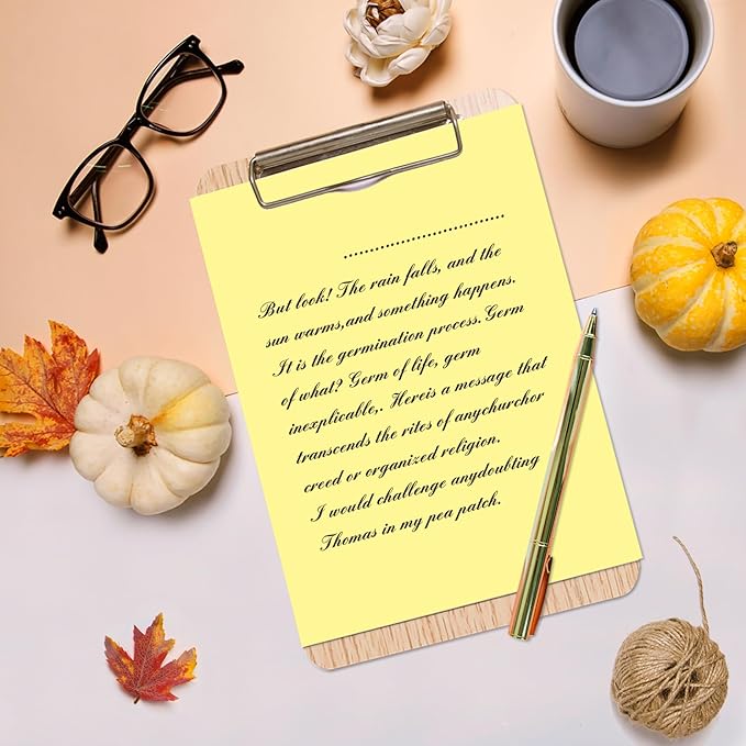 WritePads Veritas Colored Copy Paper,Multi-Purpose paper,Colored Printer Paper 8.5” x 11”, 20 lb / 75 GSM, Canary 200 Sheets (1 Reams)，Made in USA