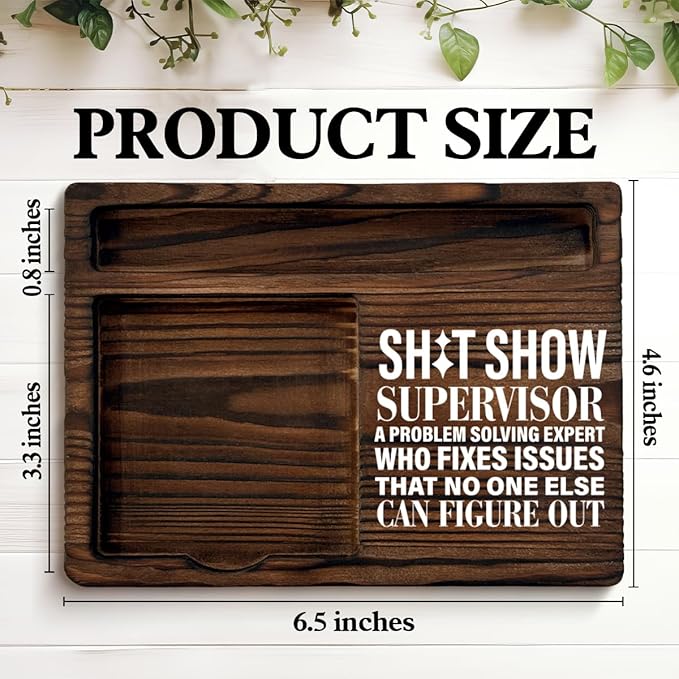 Boss Gifts for Men Women, Funny Gifts for Boss Manager Leader Supervisor Sticky Note Holder for Office Desk Decor