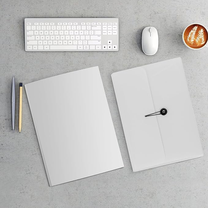 Accordion File Organizer, Expanding File Folder for Sorting Documents and Papers, 13 Pockets Receipt Organizer for Home, Travel and Office Use (White)