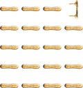 Snowboard Push Pins – Gold Snowboard Map Pins for Cork Boards, Maps, or Lapel Use - Designed in USA - Set of 20