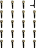 Microphone Push Pins - Microphone Map Pins for Cork Boards, Maps, or Lapel Use - Designed in USA - Set of 20