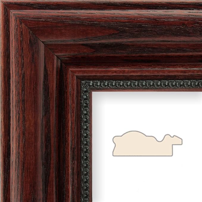 Canvas - Personalized Vibrant Violet World Push Pin Travel Map with Solid Wood Cherry Red Frame