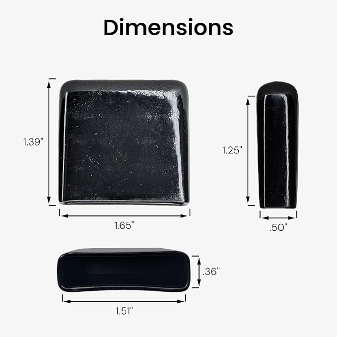 ICC Cable Runway End Cap – 2-Pack | Steel, Black Powder Coat, Finishes Runway Ends
