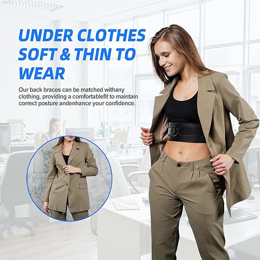 IYDoaMea Posture Corrector for Women and Men ( Order A Size Up ) Upgraded Back Brace Support, Adjustable Shoulder Straightener for Improving Back Posture, Relief for Upper and Lower Back, Lumbar, Neck, Shoulder Pain (XL(39.3~45.2))