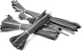 Zip Ties Heavy Duty Assorted Size, 4+8+12+16 Inch, 150 LBS Tensile Strength, 450 Pieces Pack, Self-Locking and Durable, for Indoor Outdoor Use, Black Nylon Cable Zip Ties