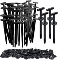 Nylon Universal Cable Tie Buckle, 2026 New Upgrade Heavy Duty Self-Locking Rivet Zip Ties Holder, Multifunctional Cable Tie Buckle for Car Daily Repair, Home, Office, Workshop (200 Pcs)