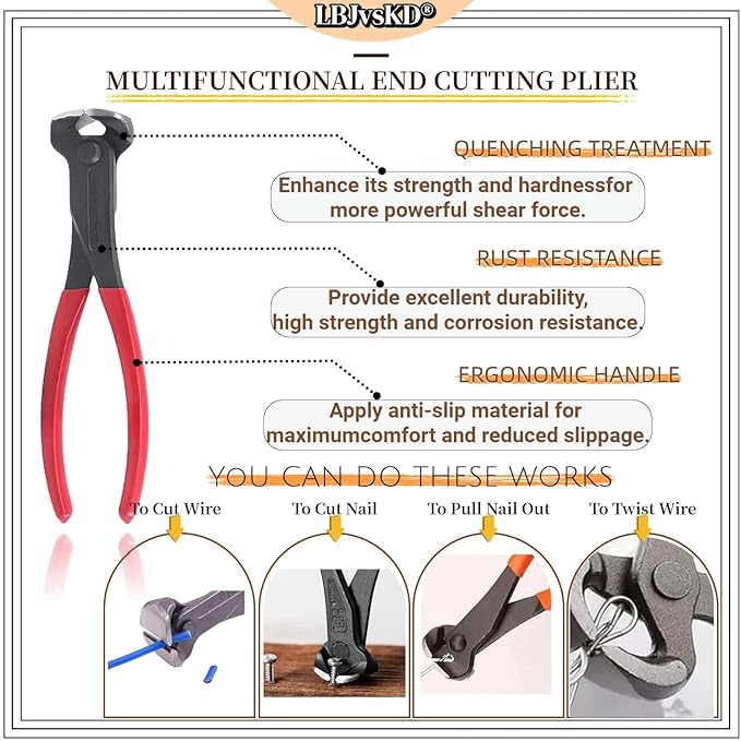 Upholstery Carpet Staple Remover and Nail Puller Remover Tool Set - Staple Puller & Tack Lifter Fastener Remover for Furniture Floor Wall Wood Case Car Photo Frames (4-PK)