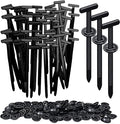 Nylon Universal Cable Tie Buckle, 2026 New Upgrade Heavy Duty Self-Locking Rivet Zip Ties Holder, Multifunctional Cable Tie Buckle for Car Daily Repair, Home, Office, Workshop (150 Pcs)