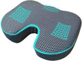 U-Shaped TPU Seat Cushion - Breathable & Eco-Friendly for All-Day Sitting, Wheelchair & Office Use (U-shaped Black)