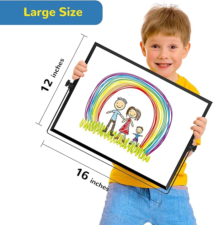 Small Monthly Calendar Dry Erase Whiteboard for Wall, 16in x 12in Magnetic Dry Erase Board, Hanging Double-Sided White Board, Portable Board for Drawing, Kitchen, Planning, Memo, School, Home, Office