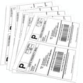 9527 Product Half Sheet Self Adhesive Shipping Labels for Laser & Inkjet Printers White Blank,2 Labels per Sheet (1000 Labels)