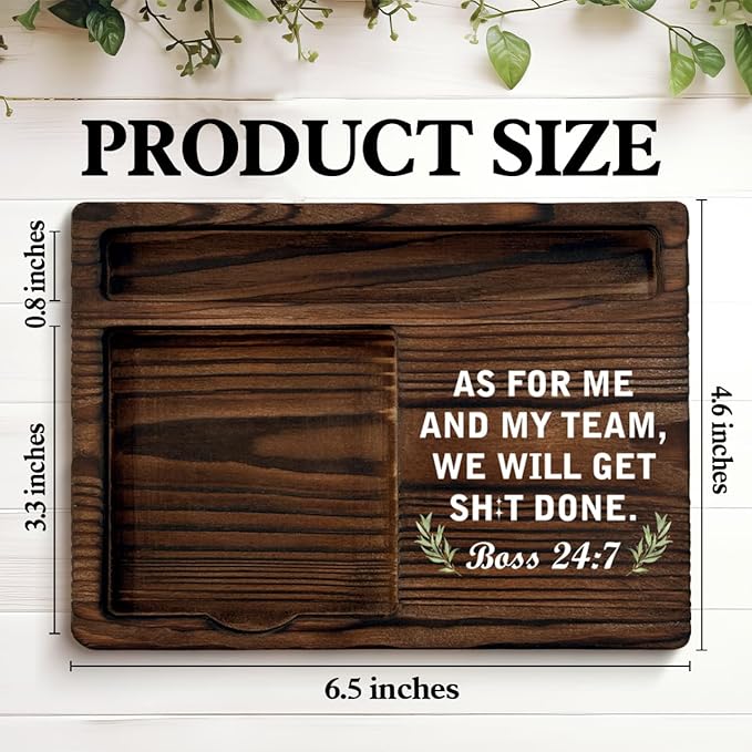 Funny Boss Gifts for Men, Humorous Gifts for Bosses Day Farewell Retirement Birthday, Boss Sticky Note Holder for Bosses Office Decor