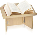 AdirOffice Tabletop Podium, Folding Podium Ideal as a Tabletop Lectern, Beige