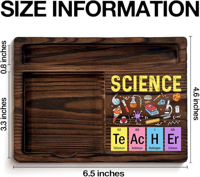 Science Teacher Gifts for Women Men, Gifts for Science Teacher Thank You Appreciation Birthday Back to School, Sticky Note Holder Classroom Office Decor