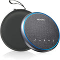 NEWORK AI Conference Speakerphone – 3 AI Mics, 360° Clear Voice, Noise Reduction, 12H Battery, Bluetooth & USB-C, Perfect for Home & Office Meetings