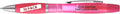 DISCOUNT PROMOS Personalized Two in one Highlighter Pens - 10 pack - Plastic Pens - Customizable Text, Logo - Pink