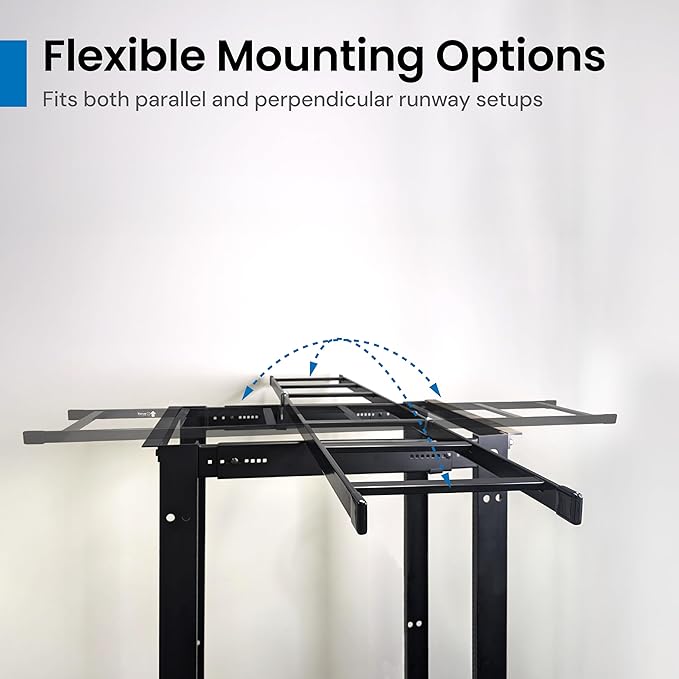 ICC Cable Runway Relay Bracket Kit – 4-Post Rack | Steel, Black Powder Coat, Rack Integration