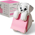 Resin Made 3" x 3" Cute Sticky Note Holder for Desk | Doodle Compatible Accordion Style Dog Pop Up Post it Note Dispenser, Pop Up Sticky Notes Dispenser for Office Holds, School & Office Desk Supplies