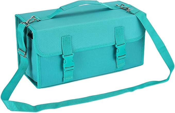 Marker Case, 171 Slots Green Alcohol Marker Case Markers Carrying Bag Holder for Art Sketch Marker, Permanent Paint Marker, Dry Erase Marker, Repair Marker Pen, Color Highlighte Art Supplies