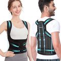 Posture Corrector for Women & Men, Back Brace Adjustable Full Back Support - Shoulder Straightener for Upper & Lower Back Pain Relief, Scoliosis, Hunchback, Hump, Thoracic Spine Correc (Medium)
