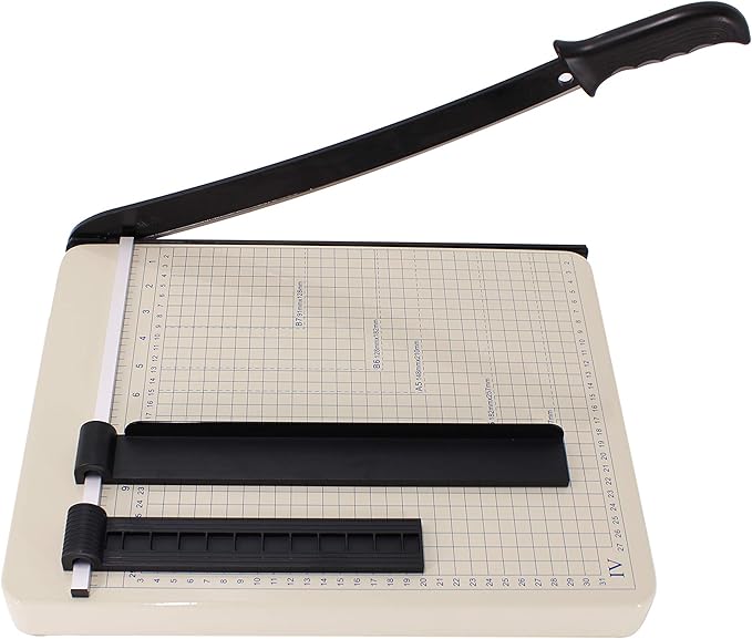 TEXALAN(R) Paper Cutter 12" A4 Size Trimmer Scrap Booking Paper for School, Office