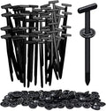 Nylon Universal Cable Tie Buckle, 2026 New Upgrade Heavy Duty Self-Locking Rivet Zip Ties Holder, Multifunctional Cable Tie Buckle for Car Daily Repair, Home, Office, Workshop (50 Pcs)
