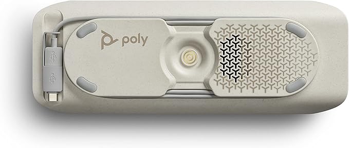Poly - Sync 40+ Bluetooth Smart Speakerphone (Plantronics) - Flexible Work Spaces - Connect to PC/Mac via Included BT600 Dongle and Smartphones via Bluetooth - Works with Teams, Zoom & More