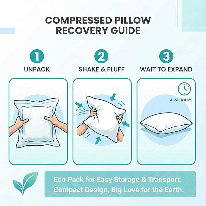 2PCS Car Pillow for Car Neck Pillow for Driving Seat Lumbar Support Soft Cushion with Extra Filling Accessories Back Support for Travel Nap and Trips Sleeping(Beige, Head)