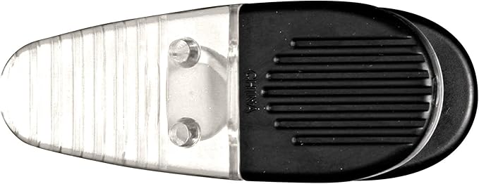 10 Magnetic Memo Holders Set - Large Clip, Plastic - Clear