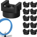 Magnetic Zip Tie Mount, 10 Pack Tie Mounts, Magnetism Wire Clamps，Magnet Zip Ties Holders，22mm magnetic cable management