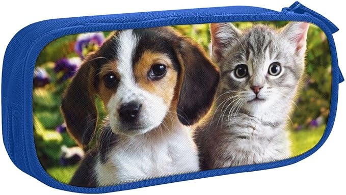 Custom Pencil Case Personalized Add Photo Text Pen Bag Large Capacity Zipper Pencil Box for Office Travel Graduation Gifts