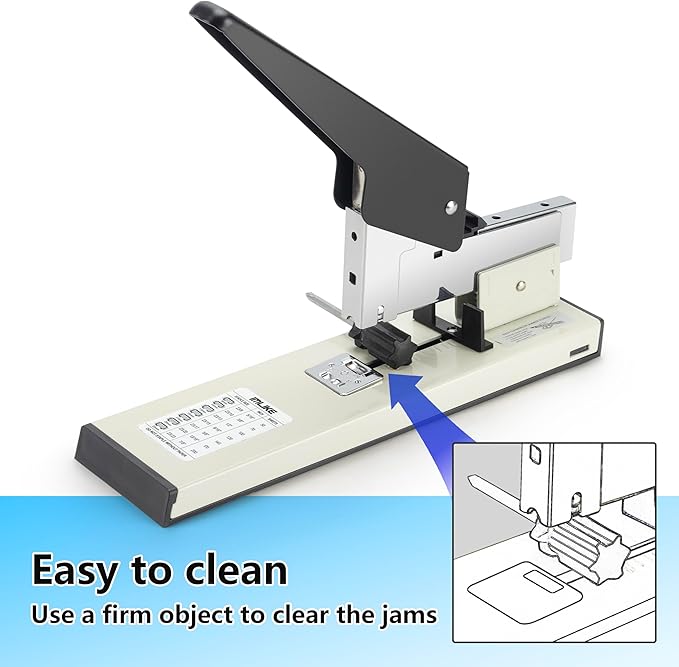 IMLIKE Heavy Duty Stapler with 2000 Staples：200 Sheets High Capacity Manual Desk Stapler,No Jam,Non-Slip,Include High Strength 23/13 & 23/23 Staples