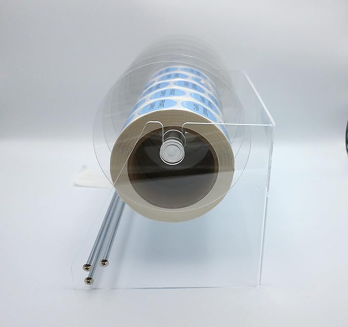 10 Inch, Heavy Duty Adjustable 6-Disk Label Dispenser, by Quality IZ