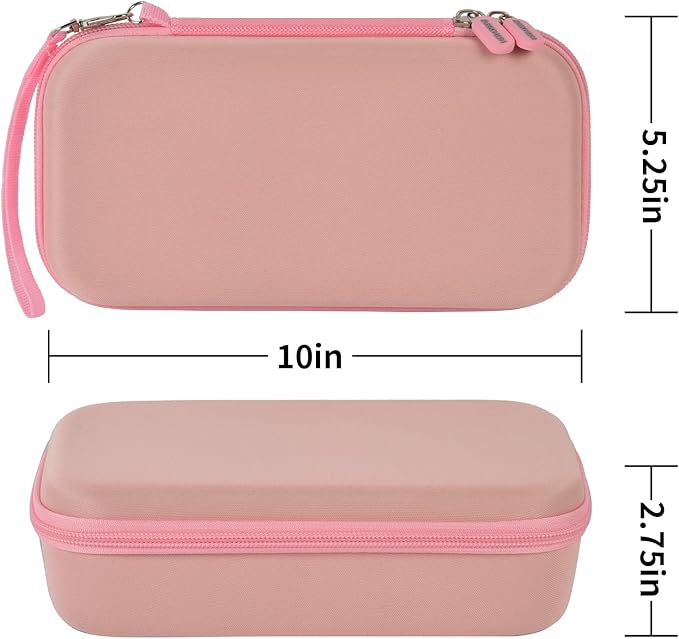 Pencil Case Pen Pouch Bag, Large Capacity Pencils Organizer Holder Office College Stationery Pen Marker Storage Supplies for adults, NOT INTENDED FOR USE BY CHILDREN 12 AND UNDER, Box Only (Pink)
