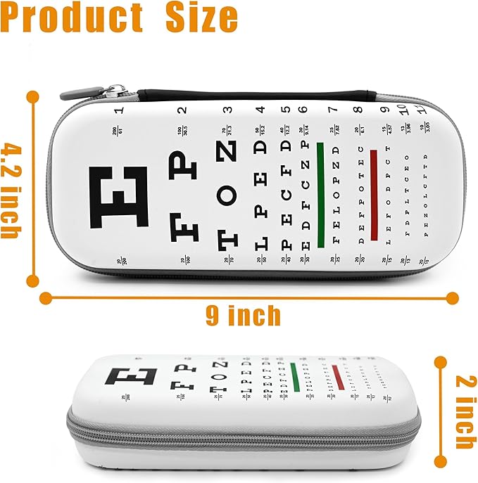 Eye Pencil Case Zip Pencil Box Multi Pouch Holder Desk Organizer For Boys Girls School Office