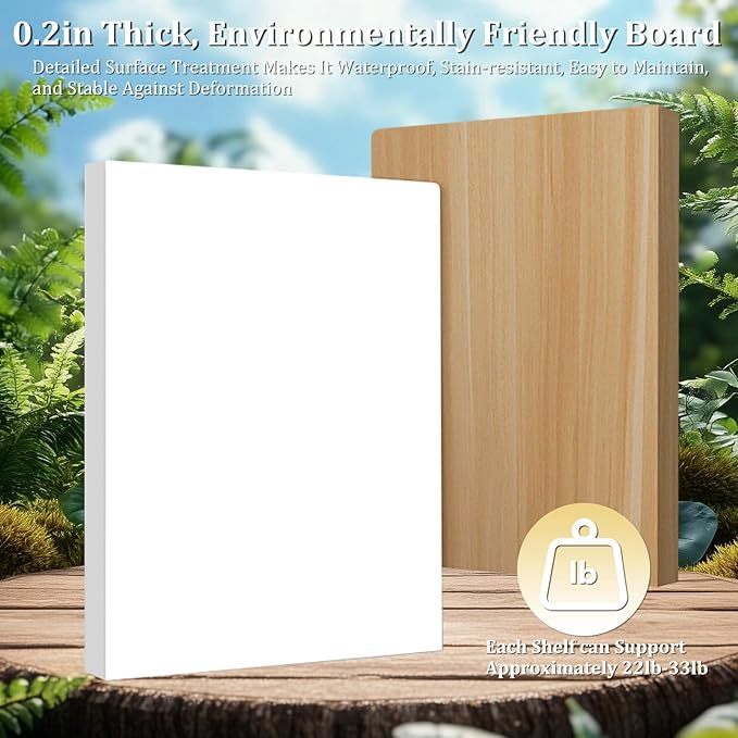 Clamp On Desk Shelf Desktop Hutch Bookshelf Desk Organizer Storage Shelves with Pegboard DIY Display Stand Adjustable Space-Saving Suitable for Dormitories,Studies,Offices,Workbenches