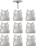 Semi-Truck Push Pins - for Cork Board, Maps, or Lapel Pin Use - Designed in USA - Silver Metal Semi-Truck Pins - Set of 10