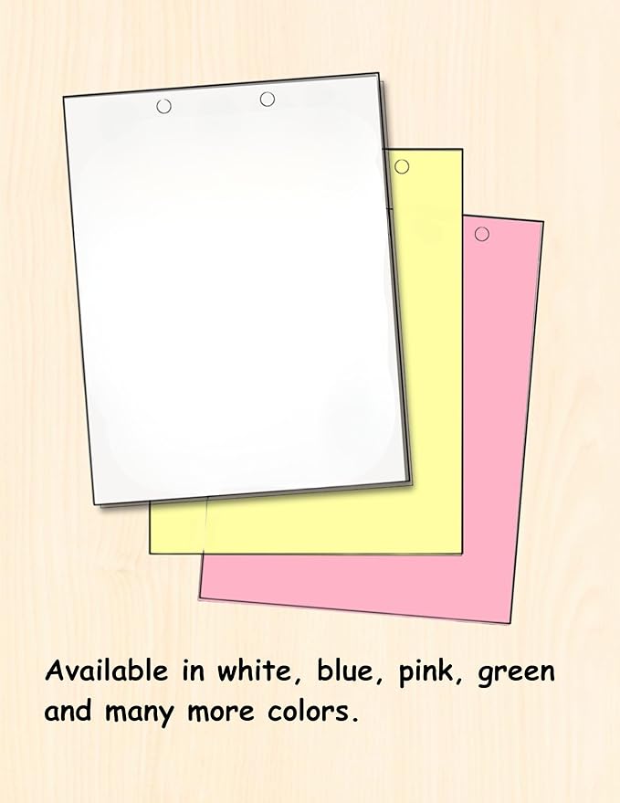 Limited Papers(TM) Writing Copy and Printing Paper, 8.5" x 11", 2 Hole Top-Punched, 20 Pound Text, 500 Sheets Per Ream. (500, Turquoise)