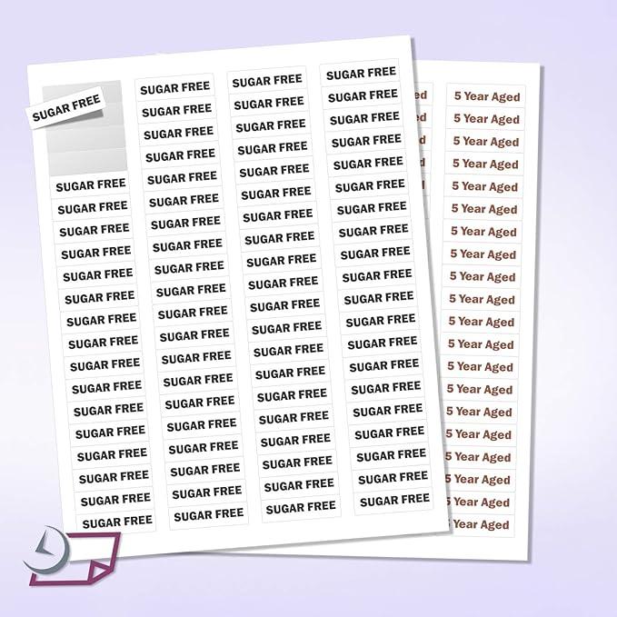 NextDayLabels 1.75x0.5 Inch Rectangle Stickers White Blank Labels for Laser Inkjet Printer - 80 Per Sheet Self-Adhesive Return Address File Folder Made in USA - 20,000 Labels