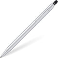 Cross Click Refillable Ballpoint Pen Presented in a Everyday Gift Box - Medium Point, Black Ink, Chrome