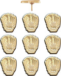 Baseball Glove Push Pins - Gold Baseball Glove Map Pins for Cork Boards, Maps, or Lapel Use - Designed in USA - Set of 10