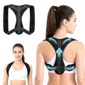 Posture Corrector for Men and Women, Adjustable Back Brace Straightener, Breathable Shoulder, Neck, Clavicle & Mid-Back Support, Relieve Slouching, Hunching, and Back Pain,One Size