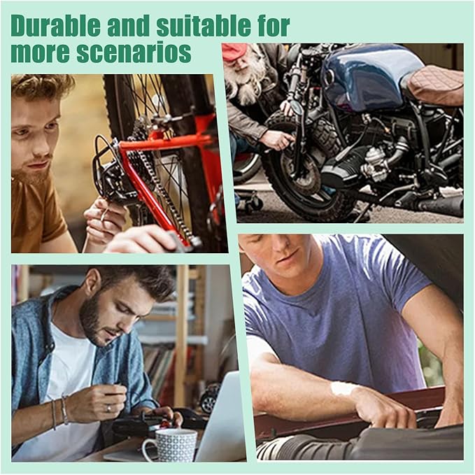 160 PCS Nylon Universal Cable Tie Buckle, Heavy-Duty Nylon Self-Locking with Double-Sided Teeth, High Tensile Strength & UV-Resistant Design for Indoor/Outdoor use(black)